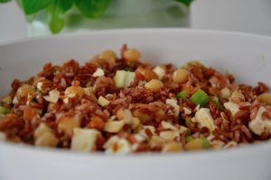 red rice salad