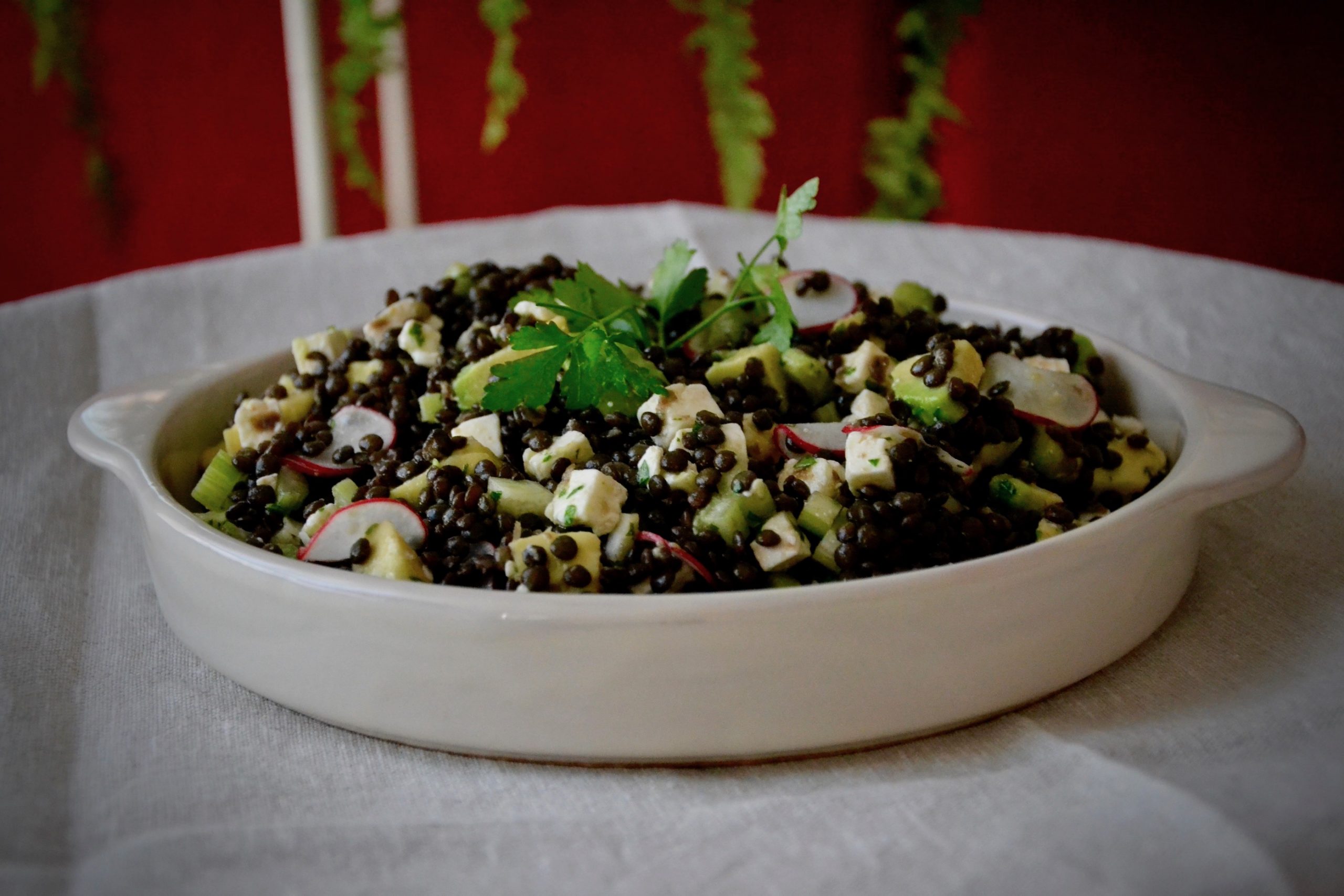 insalata di lenticchie