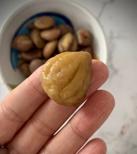 castagna al vapore