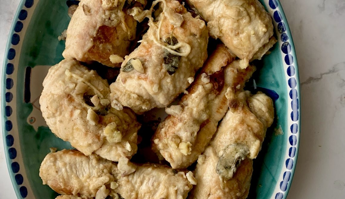 tacchino e castagne