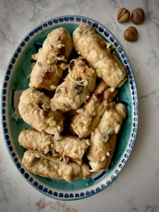 tacchino e castagne